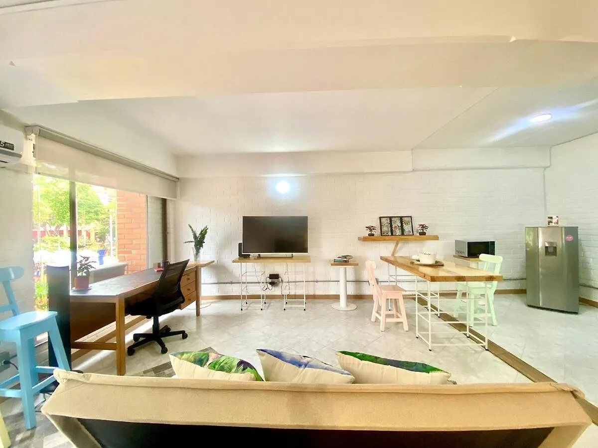 Cozy Loft At Parque Del Poblado, Medellin Apartment Colombia